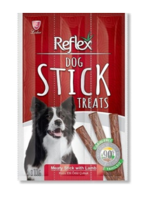 REFLEX KÖPEK ÖDÜL STİCKS KUZU ETLİ 3X11 GR REFLEX KÖPEK ÖDÜL STİCKS KUZU ETLİ 3X11 GR